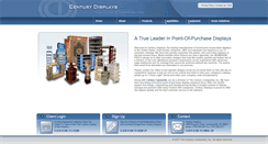 Desktop Screenshot of centurydisplays.com